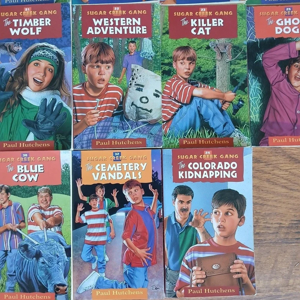 Sugar Creek Gang Books Lot 30 Hutchens Vtg PB Christian Mystery #1-5, 7-30, 32